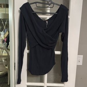 Free People Cozy Blouse